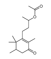 3-(3-Acetyloxybutyl)-2,4,4,5-tetramethyl-2-cyclohexen-1-one picture