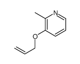 2-Methyl-3-(2-propenyloxy)pyridine structure