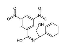 N-[(1R)-2-hydroxy-1-phenylethyl]-3,5-dinitrobenzamide结构式