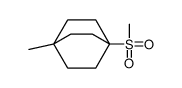 1-Methyl-4-(methylsulfonyl)bicyclo[2.2.2]octane结构式