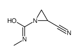 2-cyano-N-methylaziridine-1-carboxamide结构式