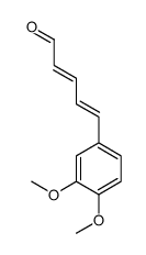 5-(3,4-dimethoxyphenyl)penta-2,4-dienal结构式