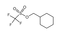 cyclohexylmethyl trifluoromethanesulfonate Structure
