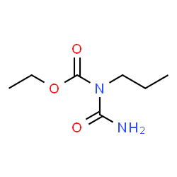 Allophanic acid,2-propyl-,ethyl ester (5CI)结构式