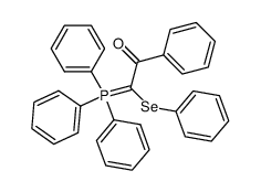 α-benzoyl-α-phenylselenophosphorane结构式