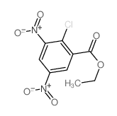 ethyl 2-chloro-3,5-dinitro-benzoate Structure