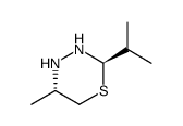 2H-1,3,4-Thiadiazine,tetrahydro-5-methyl-2-(1-methylethyl)-(9CI) structure