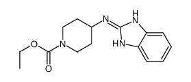 ethyl 4-(1H-benzimidazol-2-ylamino)piperidine-1-carboxylate Structure