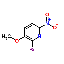 2-Bromo-3-methoxy-6-nitropyridine Structure