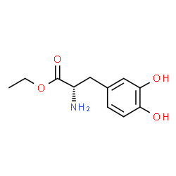 D-Tyrosine, 3-hydroxy-, ethyl ester (9CI)结构式