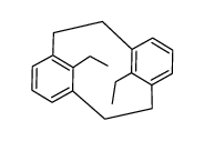 8,16-diethyl[2.2]metacyclophane Structure