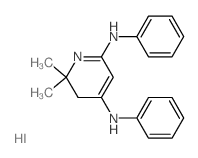 6,6-dimethyl-N,N-diphenyl-5H-pyridine-2,4-diamine结构式