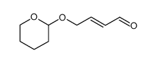 4-(tetrahydro-2H-pyran-2-yl)oxy-2-butenal Structure