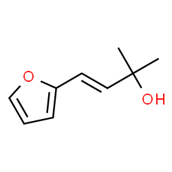 3-Buten-2-ol,4-(2-furanyl)-2-methyl-,(3E)-(9CI) structure