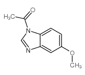 1H-BENZIMIDAZOLE, 1-ACETYL-5-METHOXY- structure