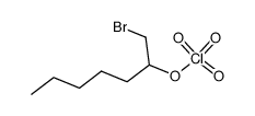 1-bromo-2-(perchloryloxy)heptane Structure