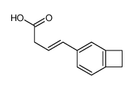 4-(4-bicyclo[4.2.0]octa-1(6),2,4-trienyl)but-3-enoic acid Structure