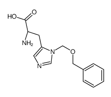 (2S)-2-amino-3-[3-(phenylmethoxymethyl)imidazol-4-yl]propanoic acid结构式