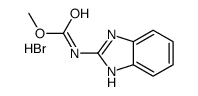 methyl 1H-benzimidazol-2-ylcarbamate monohydrobromide结构式