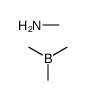 trimethyl-borane, compound with methylamine结构式