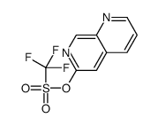 1,7-naphthyridin-6-yl trifluoromethanesulfonate Structure