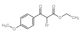 ETHYL 2-BROMO-3-(4-METHOXYPHENYL)-3-OXO-PROPANOATE structure