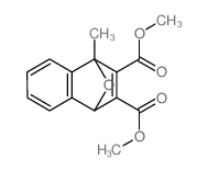 1,4-Epoxynaphthalene-2,3-dicarboxylic acid, 1,4-dihydro-1-methyl-, dimethyl ester Structure