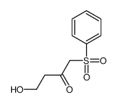1-(benzenesulfonyl)-4-hydroxybutan-2-one Structure