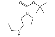 3-BROMO-PYRROLIDINE-1-CARBOXYLIC ACID TERT-BUTYL ESTER Structure