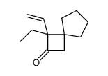 3-ethenyl-3-ethylspiro[3.4]octan-2-one Structure