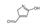5-oxo-1,2-dihydropyrrole-3-carbaldehyde结构式