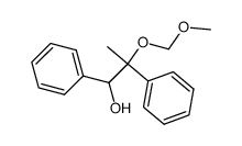 1,2-diphenyl-2-(methoxymethoxy)propanol结构式