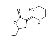 3-(1,3-diazinan-2-ylidene)-5-ethyloxolan-2-one Structure