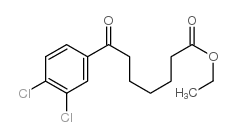 ethyl 7-(3,4-dichlorophenyl)-7-oxoheptanoate structure