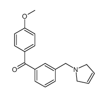 4'-METHOXY-3-(3-PYRROLINOMETHYL) BENZOPHENONE图片