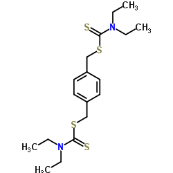 P-XYLYLENEBIS(N,N-DIETHYLDITHIOCARBAMATE) picture