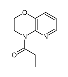 1-(2,3-dihydropyrido[3,2-b][1,4]oxazin-4-yl)propan-1-one Structure