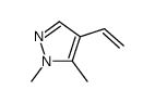 4-ethenyl-1,5-dimethylpyrazole结构式
