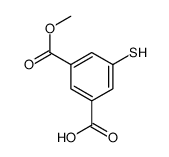 3-(Methoxycarbonyl)-5-sulfanylbenzoic acid结构式