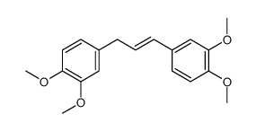 4-[3-(3,4-dimethoxyphenyl)prop-1-enyl]-1,2-dimethoxybenzene结构式