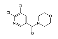 (5,6-dichloropyridin-3-yl)-morpholin-4-ylmethanone Structure