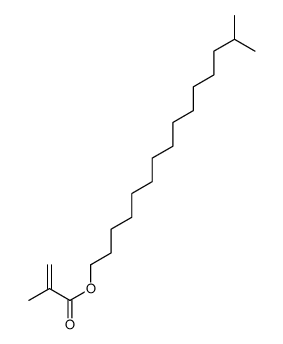 14-methylpentadecyl 2-methylprop-2-enoate Structure