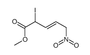 methyl 2-iodo-5-nitropent-3-enoate结构式