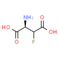 L-Aspartic acid, 3-fluoro- (9CI)结构式