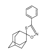 3'-phenyladamantane-2-spiro-5'-(1',4',2'-oxathiazoline) Structure