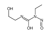 1-ethyl-3-(2-hydroxyethyl)-1-nitrosourea Structure