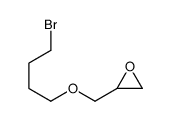 2-(4-bromobutoxymethyl)oxirane结构式