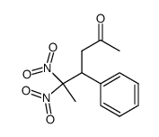 5,5-dinitro-4-phenyl-hexan-2-one Structure