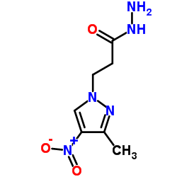 3-(3-METHYL-4-NITRO-PYRAZOL-1-YL)-PROPIONIC ACID HYDRAZIDE picture