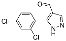 5-(2,4-DICHLOROPHENYL)-1H-PYRAZOLE-4-CARBALDEHYDE结构式